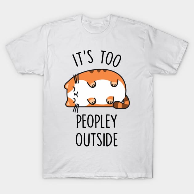 TOO PEOPLEY CAT T-Shirt by vouch wiry